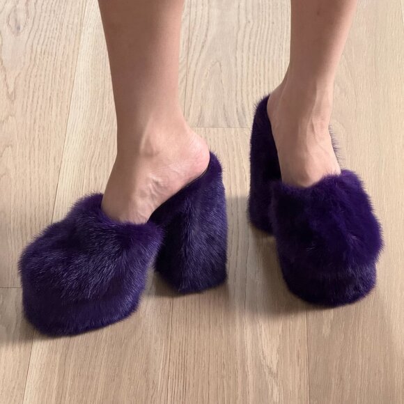 iamjenniferle - stack it up mule purple - Picture 4 of 7